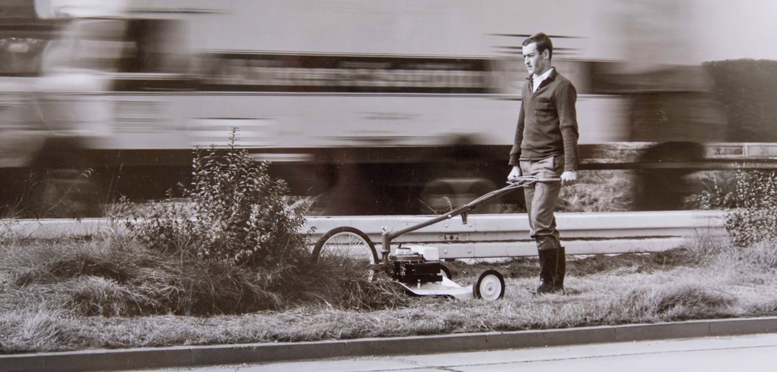 Historic image of an AS-Motor Allmäher